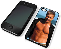 Coque  Iphone 4 et 4S Brad Pitt