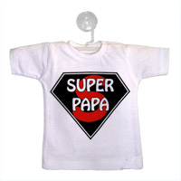 Mini tee shirt Super Papa