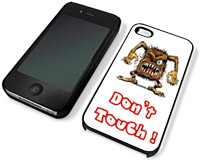 Coque Iphone 4 et 4S  Don't touch