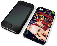 Coque  Iphone 4 et 4S Lady Gaga