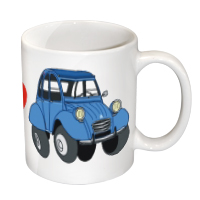 Mug I love ma 2 CV