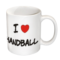 Mug I love Handball