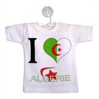 Mini tee shirt I love Algérie