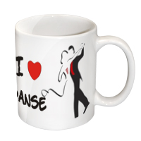 Mug  I love Danse