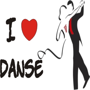 Mug  I love Danse