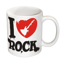 Mug I love Rock