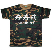 Tee shirt Anarchy camouflage