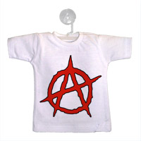 Mini tee shirt Anarchie