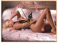 Horloge murale Sexy Girl