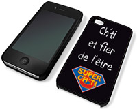 Coque Iphone 4 et 4S  Super Ch'ti