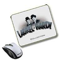 Tapis de souris Laurel et Hardy