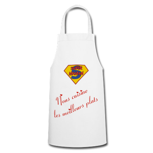 Tablier de cuisine Super Maman