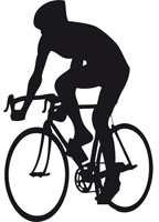 Sticker  Cyclisme