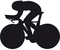 Sticker  Cyclisme