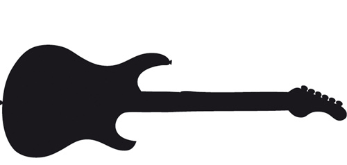 Sticker  Guitare électrique