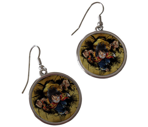 Boucles d'oreilles Monkey D. Luffy