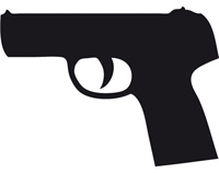 Sticker  Pistolet