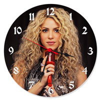 Horloge en verre Shakira 30 cm