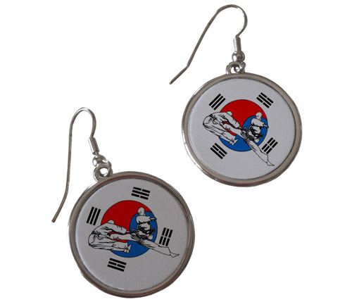 Boucles d'oreilles Taekwondo