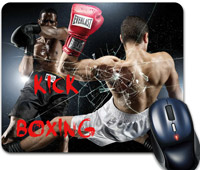 Tapis de souris Kick-Boxing