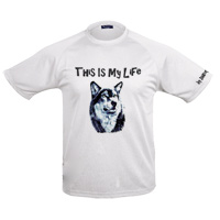 Tee shirt Loup This Is My Life
