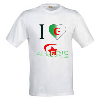 Tee-shirt  I love Algérie