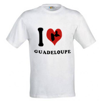Tee-shirt  I love Guadeloupe