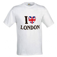 Tee-shirt   I love London