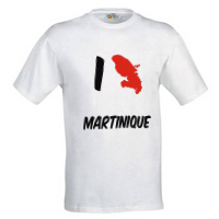 Tee-shirt   I love Martinique