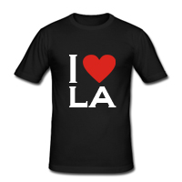 Tee-shirt  I love L.A